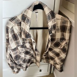 Flannel jacket from free people